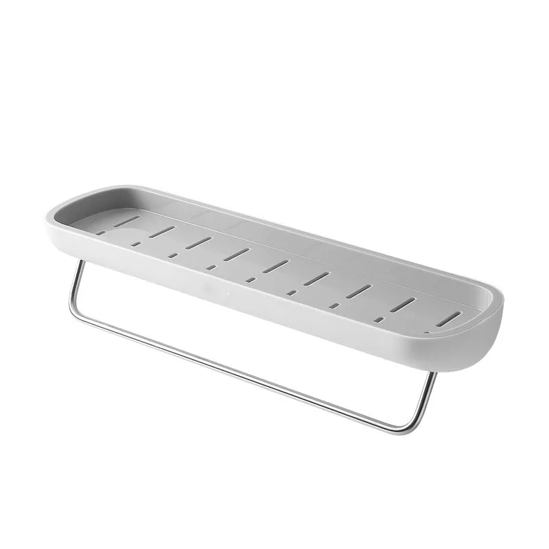 Bathroom Shelf Storage Rack Holder Bathroom Accessory with Towel Bar