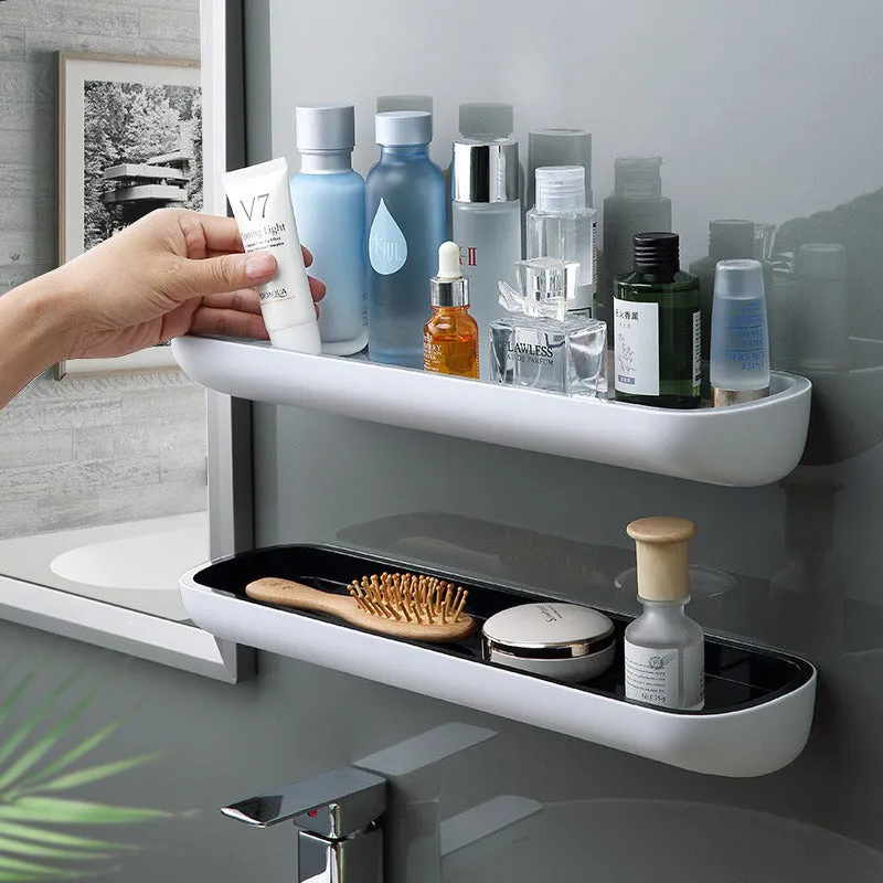 Bathroom Shelf Storage Rack Holder Bathroom Accessory with Towel Bar